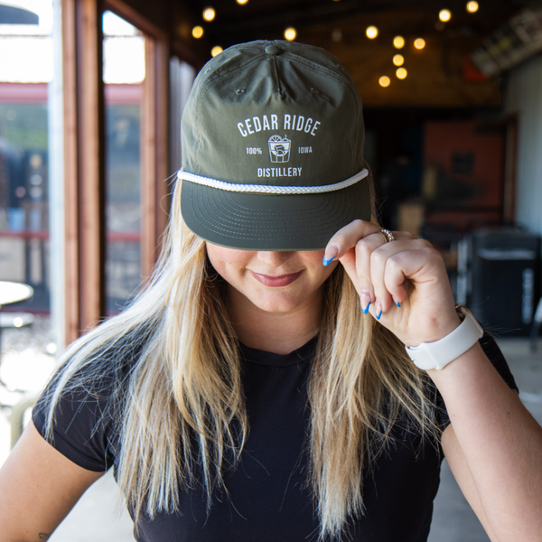 Hat - Cedar Ridge 100% Iowa - Green