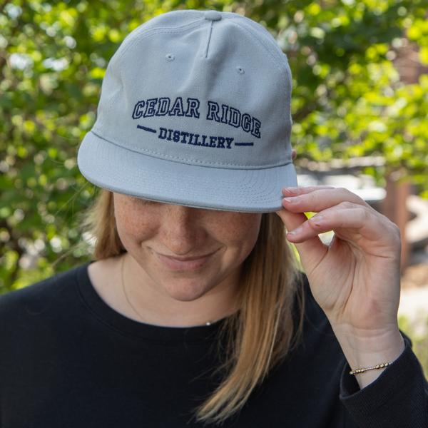 Hat - Cedar Ridge Varsity Canvas - Gray