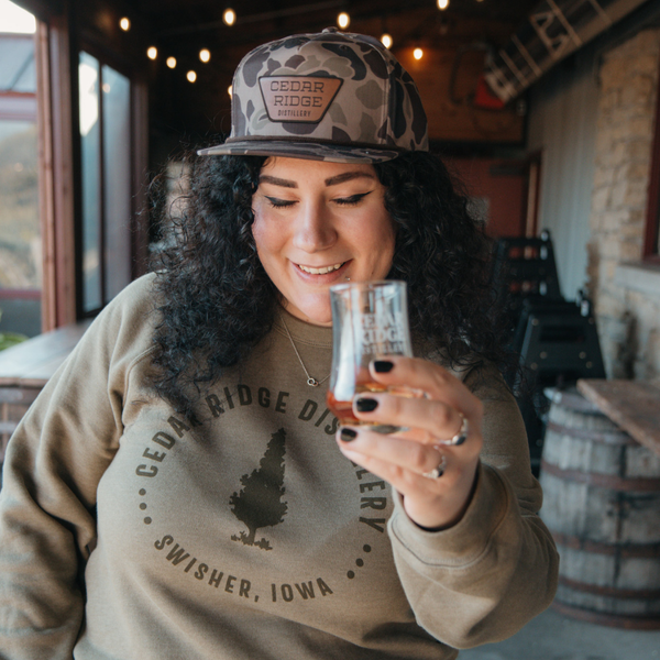 Cedar Ridge Green Tree Circle Sweatshirt