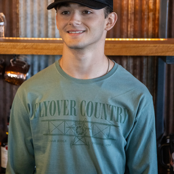 Cedar Ridge Flyover Long Sleeve Tee