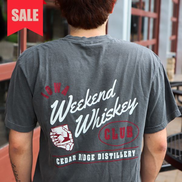 SALE -  Cedar Ridge Weekend Whiskey Club T Shirt
