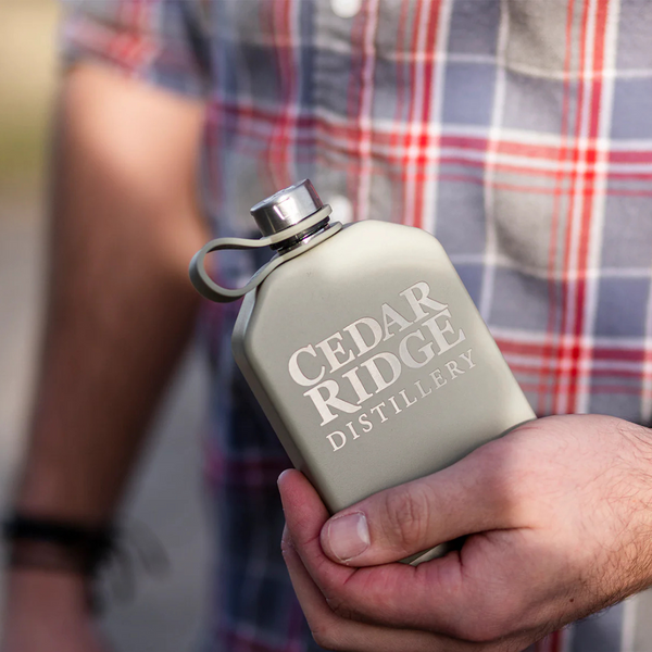 Cedar Ridge Distillery Flask