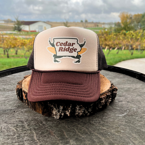 Cedar Ridge Distillery Vintage Trucker Hat