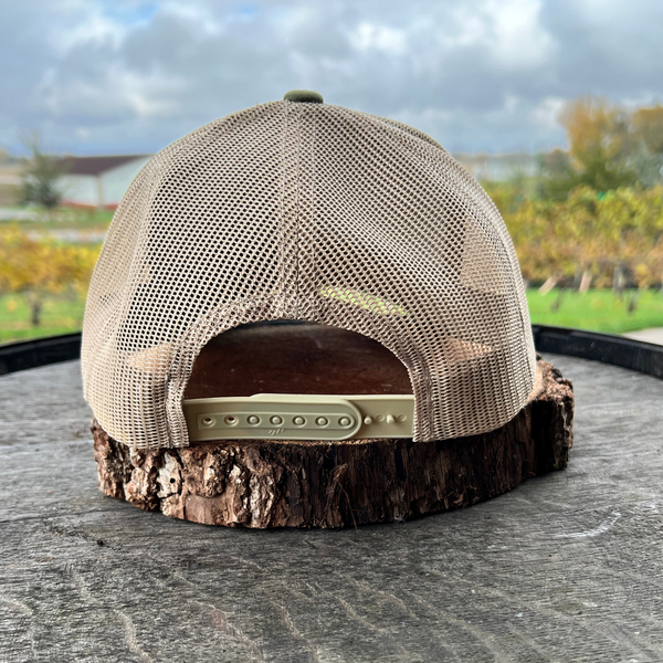 Cedar Ridge Distillery Trucker Hat with Leather Patch