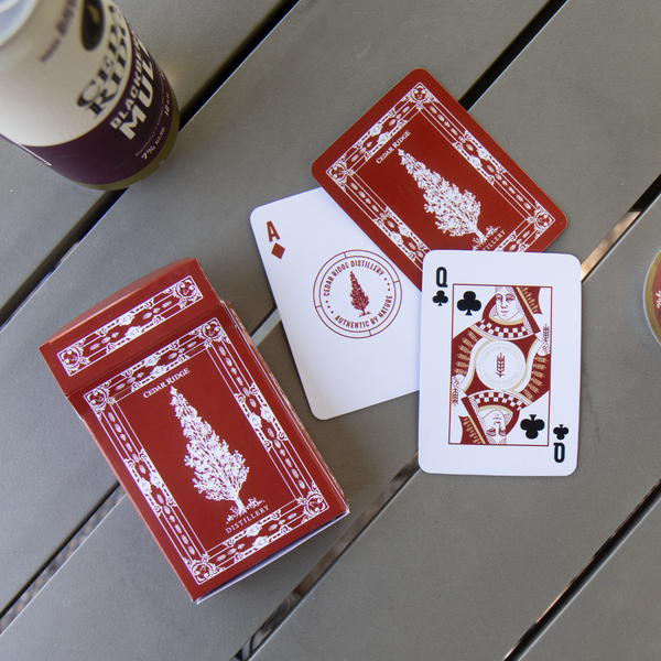 Cedar Ridge Distillery Playing Cards