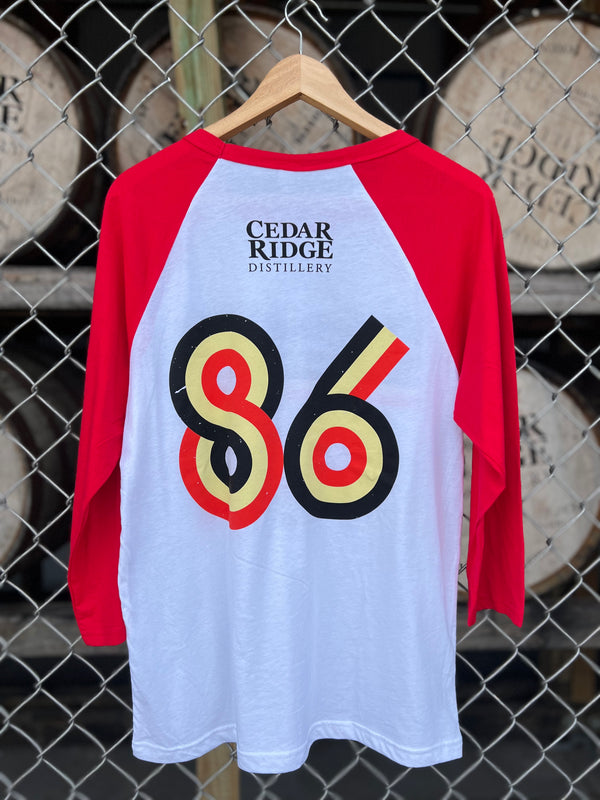 The Cedar Ridge "Original 86" baseball T-Shirt