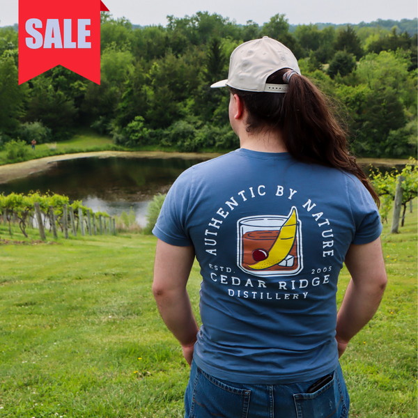 SALE - Cedar Ridge Old Fashioned Tee