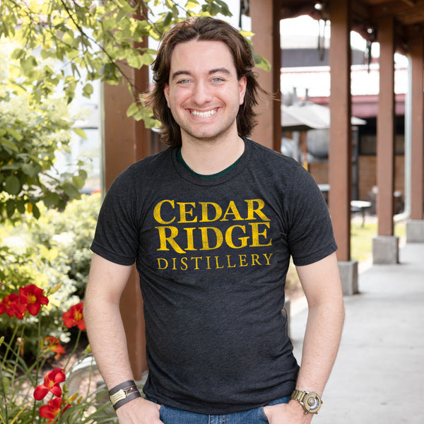 Cedar Ridge Distillery T-Shirt - Gold