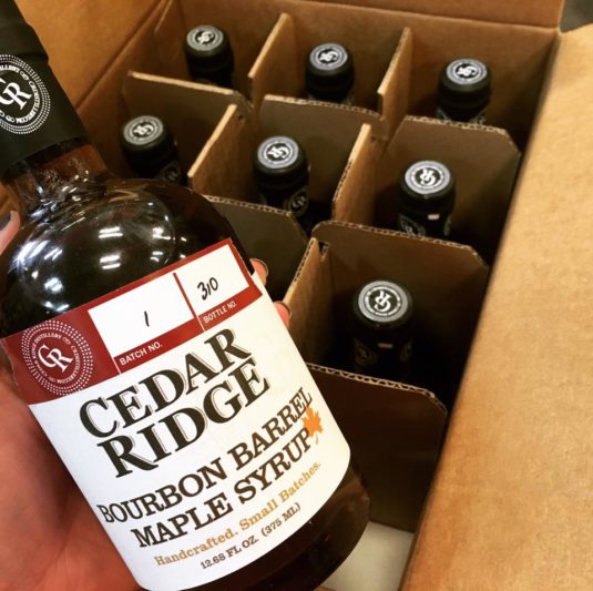 Bourbon Barrel Maple Syrup