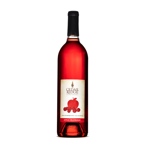 Cedar Ridge Apple Cranberry wine